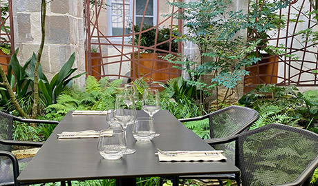 Restaurant terrasse Bayonne centre